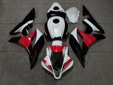 Schwarz Weiß & Rot 07-08 Honda CBR600RR Verkleidung