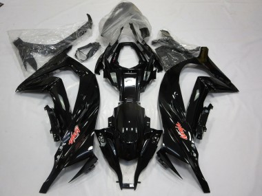 Schwarz Rot Glänzend 11-15 Kawasaki ZX10R Verkleidung