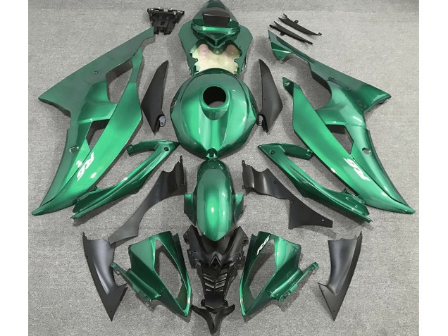 Seeschaumgrün 08-16 Yamaha R6 Verkleidung Seeschaumgrün 08-16 Yamaha R6 Verkleidung