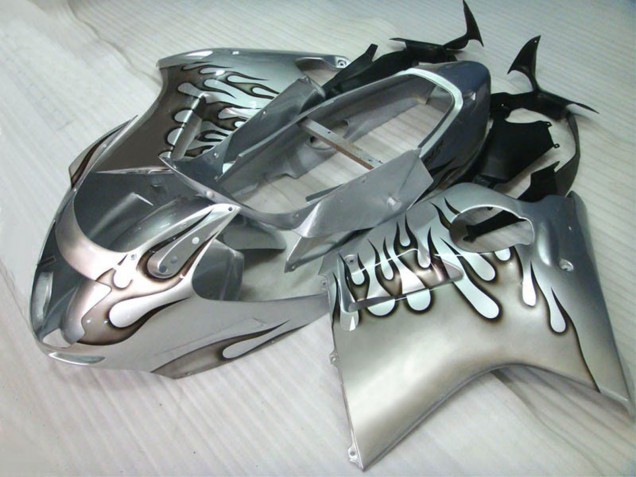 Silber Flamme 96-07 Honda CBR1100XX Verkleidung Silber Flamme 96-07 Honda CBR1100XX Verkleidung