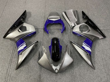 Silber & Lilastil 03-04 Yamaha R6 Verkleidung