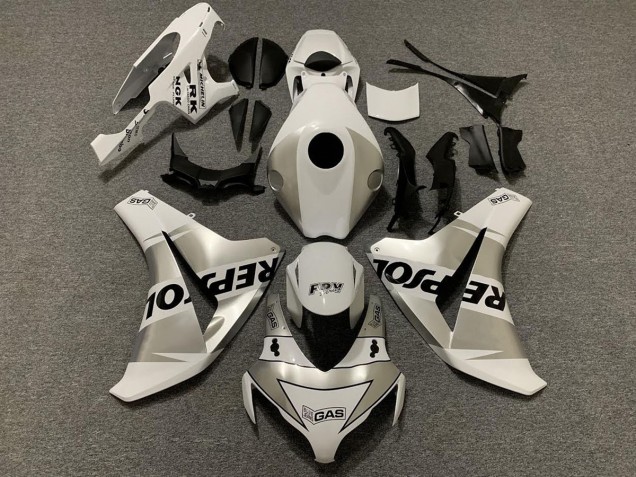 Silber Repsol 08-11 Honda CBR1000RR Verkleidung Silber Repsol 08-11 Honda CBR1000RR Verkleidung