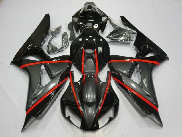 Silber & Schwarz 06-07 Honda CBR1000RR Verkleidung Silber & Schwarz 06-07 Honda CBR1000RR Verkleidung