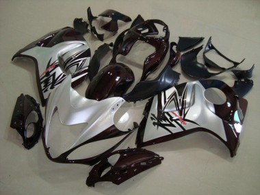 Silber Schwarz 08-20 Suzuki GSXR 1300 Verkleidung