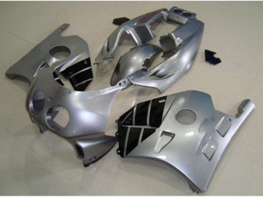 Silber & Schwarz 90-98 Honda CBR250RR Verkleidung
