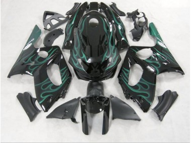 Smaragdgrün Flame 98-07 Yamaha YZF600 Verkleidung