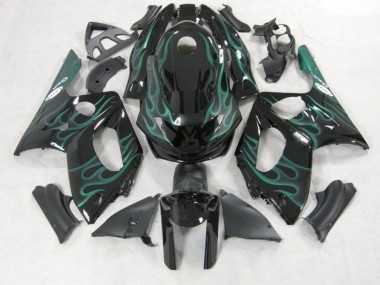 Smaragdgrün Flame 98-07 Yamaha YZF600 Verkleidung