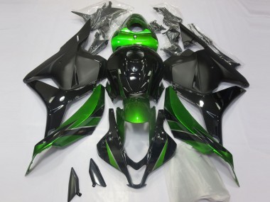 Spezial Grün Mattiertes Schwarz 09-12 Honda CBR600RR Verkleidung