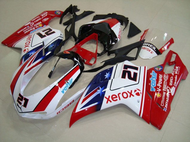 Stern Xerox 07-14 Ducati 848 1098 1198 Verkleidung Stern Xerox 07-14 Ducati 848 1098 1198 Verkleidung