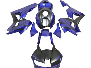 Tiefes Blau & Matt Schwarz 13-23 Honda CBR600RR Verkleidung