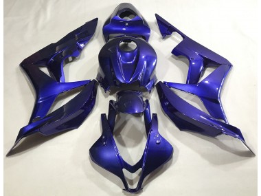 Tiefes Blau Schlicht 07-08 Honda CBR600RR Verkleidung