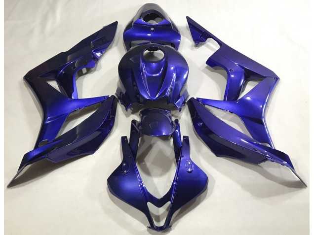 Tiefes Blau Schlicht 07-08 Honda CBR600RR Verkleidung Tiefes Blau Schlicht 07-08 Honda CBR600RR Verkleidung