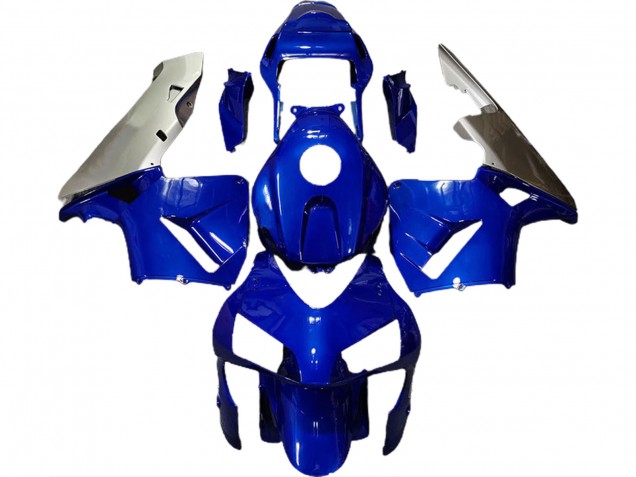 Tiefes Blau & Silber 03-04 Honda CBR600RR Verkleidung