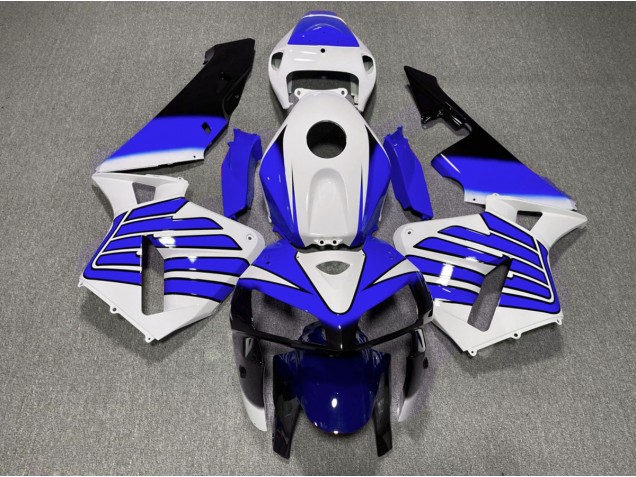 Tiefes Blau & Weiße Flügel 05-06 Honda CBR600RR Verkleidung Tiefes Blau & Weiße Flügel 05-06 Honda CBR600RR Verkleidung