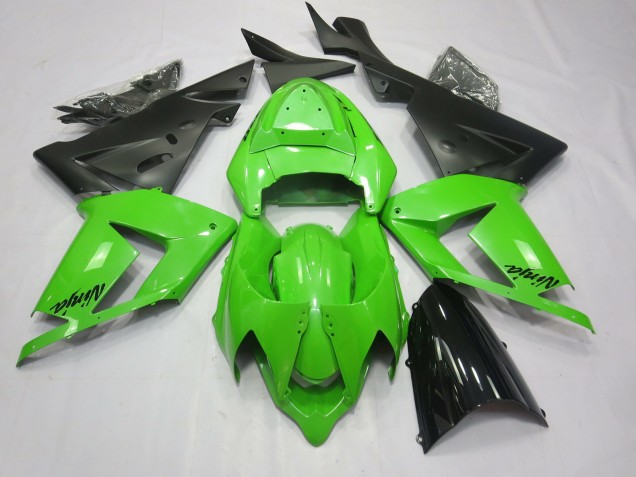 Total Grün 04-05 Kawasaki ZX10R Verkleidung Total Grün 04-05 Kawasaki ZX10R Verkleidung