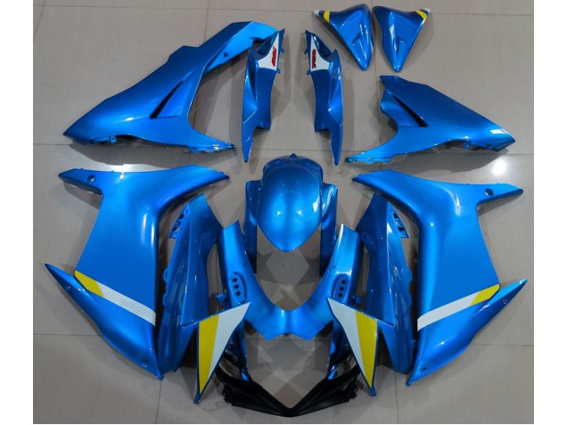 Vollglanz Hellblau 11-24 Suzuki GSXR 600-750 Verkleidung Vollglanz Hellblau 11-24 Suzuki GSXR 600-750 Verkleidung