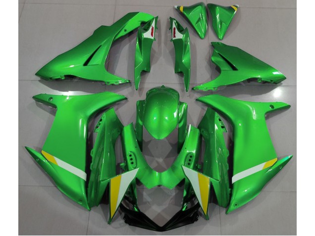 Vollglanz Hellgrün 11-24 Suzuki GSXR 600-750 Verkleidung Vollglanz Hellgrün 11-24 Suzuki GSXR 600-750 Verkleidung