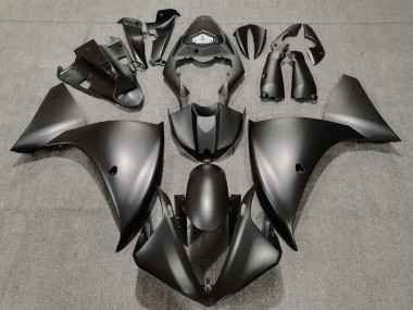 Vollmatt Schwarz 09-11 Yamaha R1 Verkleidung