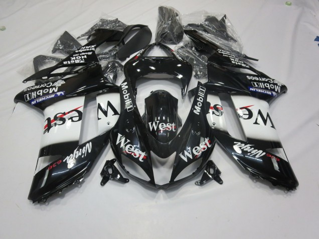 West 07-08 Kawasaki ZX6R Verkleidung West 07-08 Kawasaki ZX6R Verkleidung