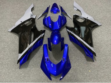 Zement Schwarz & Blau 17-21 Yamaha R6 Verkleidung